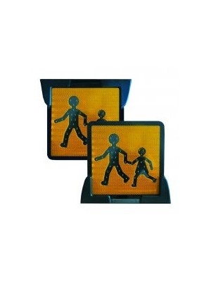 PIC250/400.S - Pictogrammes lumineux de transport d’enfants avec supports + connecteurs