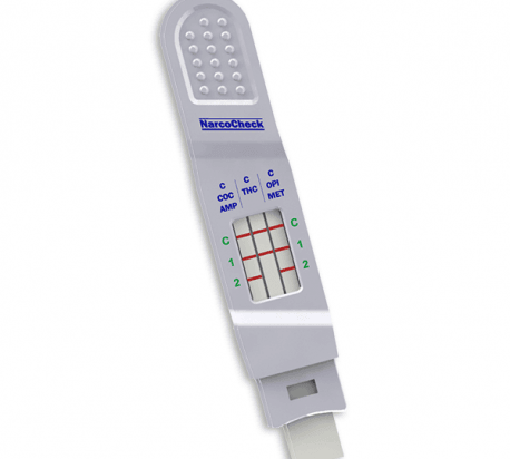 TEST SALIVAIRE 5 DROGUES NARCOCHECK - 9.32€ HT/TEST (A PARTIR DE 10 TESTS)