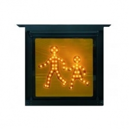 P406. BOX. 24V - Pictogrammes lumineux de transport d’enfants avec store électrique
